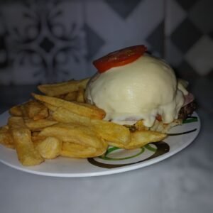 Clasica argentina + Papas fritas