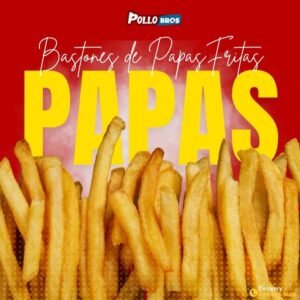 MANDIOCAS EN BASTONES FRITAS